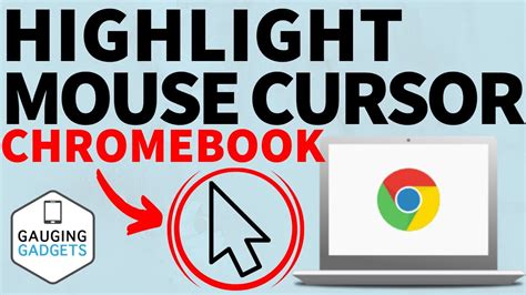 how to customize mouse cursor on chromebook
