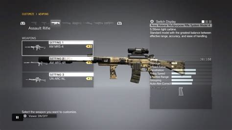 how to customize your guns in mgs5