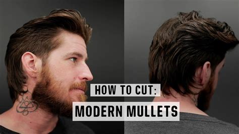 how to cut a basic mullet