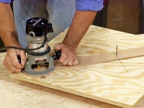 How To Cut A Curve With A Router