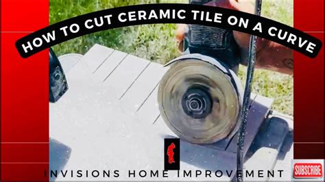 How To Cut A Radius In Ceramic Tile