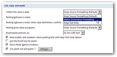 How To Cut And Paste On Outlook