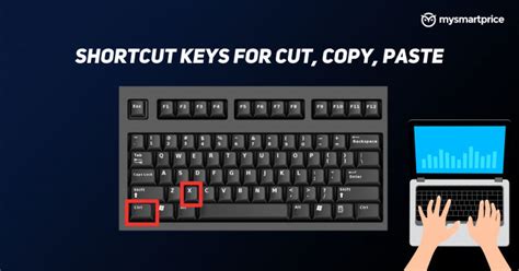 how to cut and paste on windows keyboard
