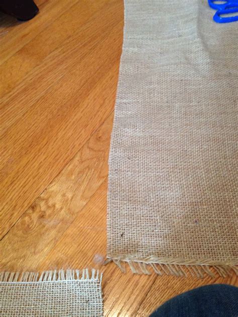 How To Cut Burlap Without It Fraying