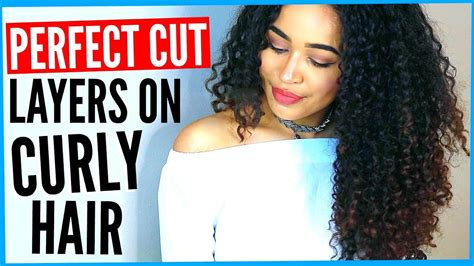 This How To Cut Curly Hair In Layers For Long Hair