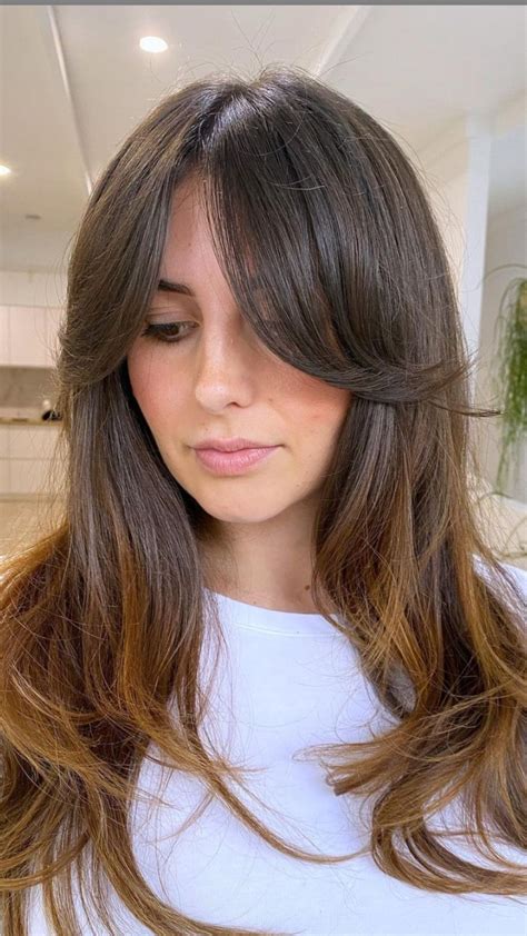 Fresh How To Cut Curtain Bangs On Medium Length Hair With Simple Style