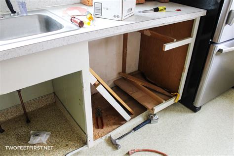How To Cut Existing Cabinets