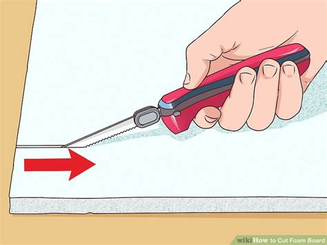 How To Cut Foam Board In Half