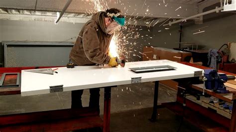 How To Cut Hole In Metal Door