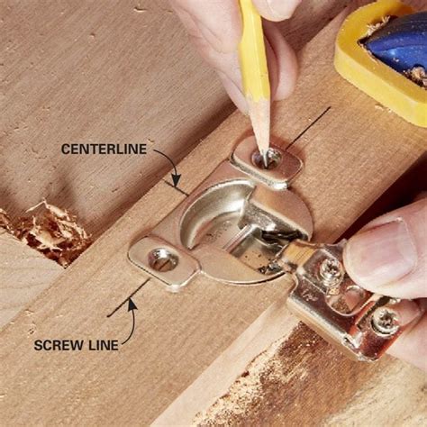 How To Cut Holes For European Hinges