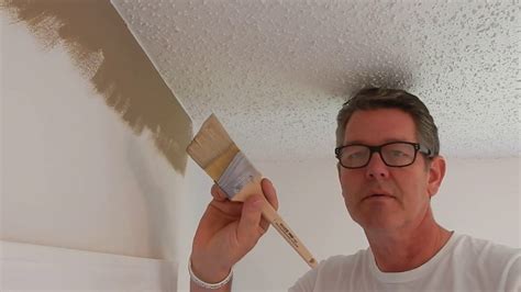 How To Cut In Popcorn Ceiling
