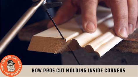 How To Cut Inside Corner Moulding