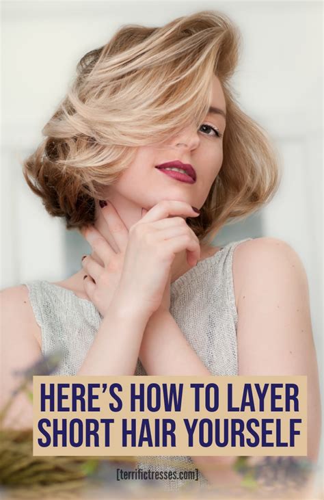 Stunning How To Cut Layers Into Short Hair At Home For Bridesmaids