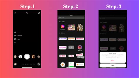 how to cut out sticker on instagram story