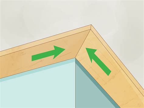 how to cut outside corner trim molding