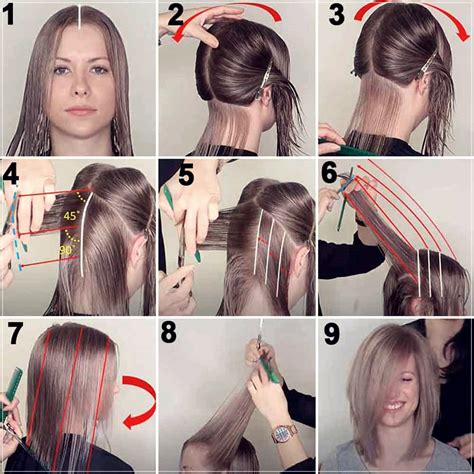 How To Cut Short Hair At Home Step By Step