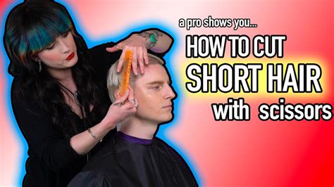 Perfect How To Cut Short Hair With Scissors For New Style
