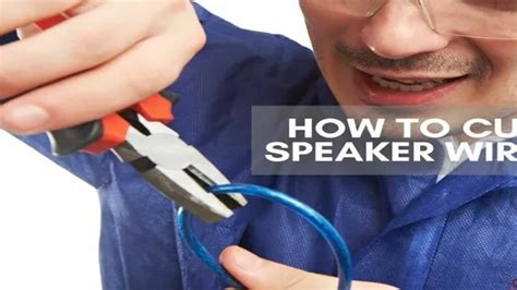 How To Cut Speaker Wire Without Wire Cutters