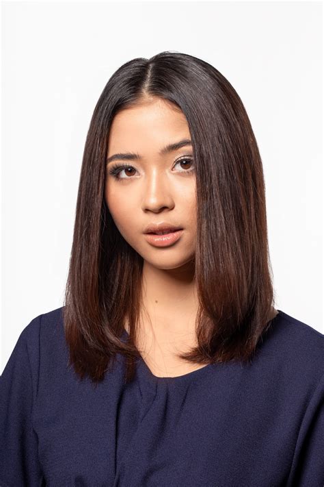  79 Stylish And Chic How To Cut Straight Shoulder Length Hair With Simple Style