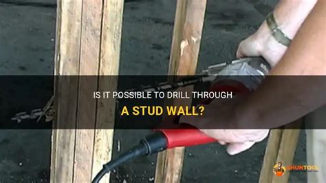 How To Cut Through A Stud Wall