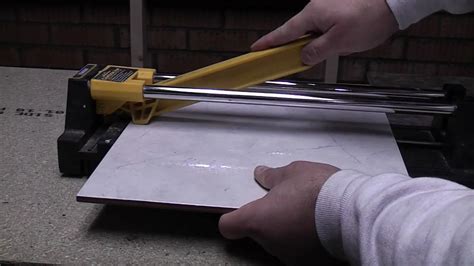 How To Cut Tiles Using Tile Cutter