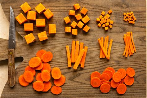 How To Cut Vegetable Into Chunks