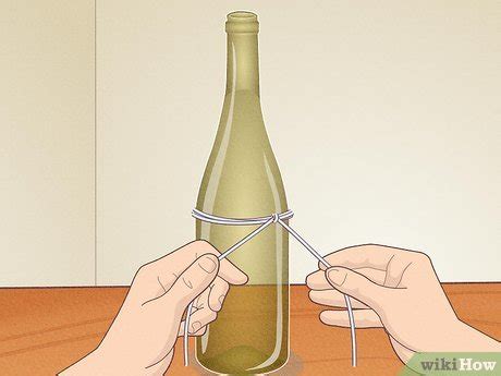 How To Cut Wine Bottles With String And Rubbing Alcohol