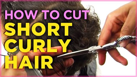 Free How To Cut Your Own Short Curly Hair For New Style