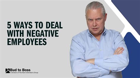 how to deal with a negative manager