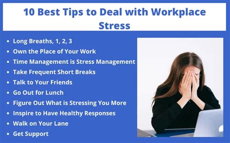 how to deal with stress at work