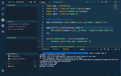 how to debug in visual studio code vue js