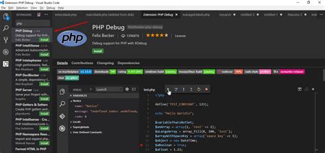 how to debug php in vscode