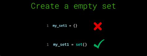 how to declare a empty set in python