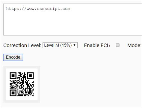 how to decode qr code in javascript