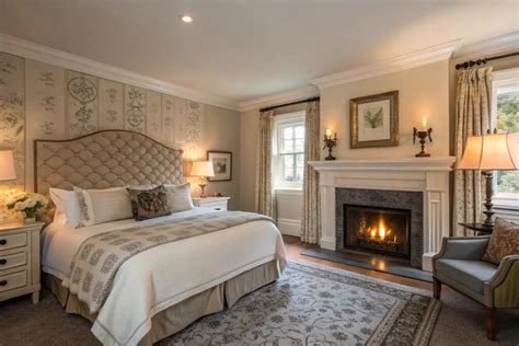 How To Decorate A Bedroom With A Fireplace
