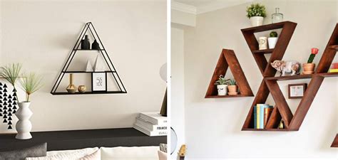 How To Decorate A Triangle Wall