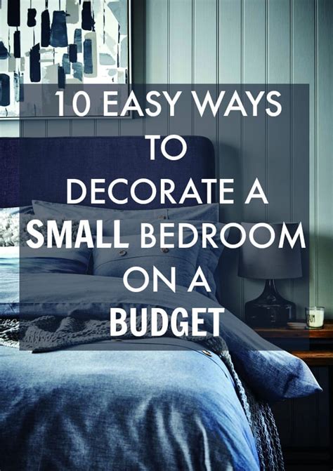 How To Decorate Bedroom In Budget
