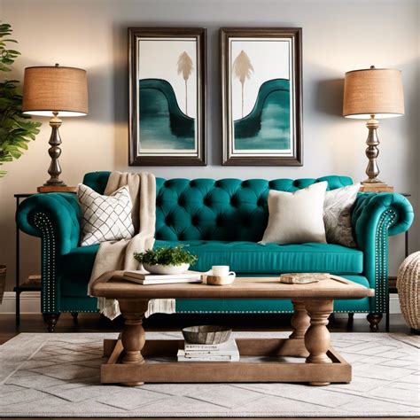How To Decorate With A Teal Couch