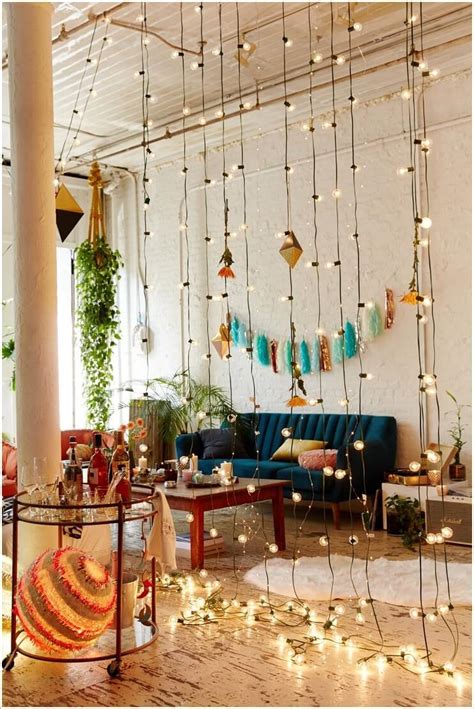 How To Decorate With String Lights