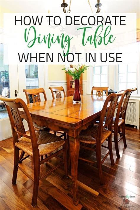 These How To Decorate Your Dining Table When Not In Use Popular Now