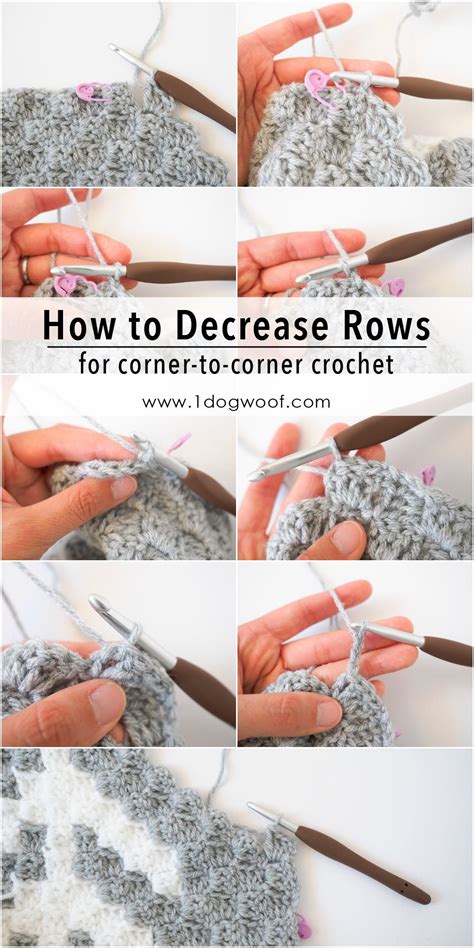 How To Decrease Crochet Corner To Corner Blanket
