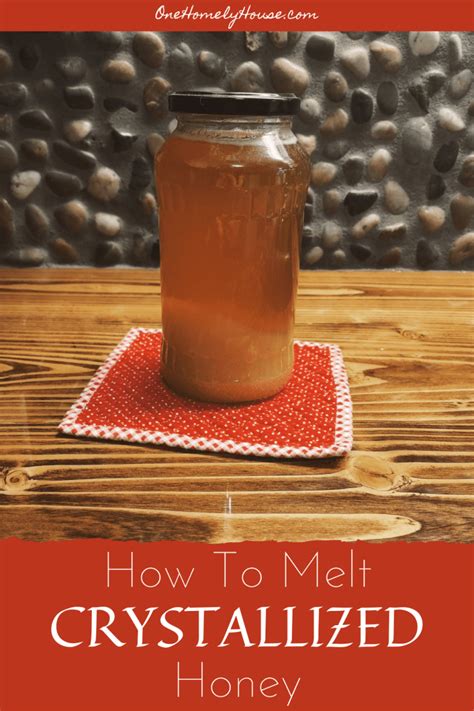 How To Decrystallize Honey OMGfood