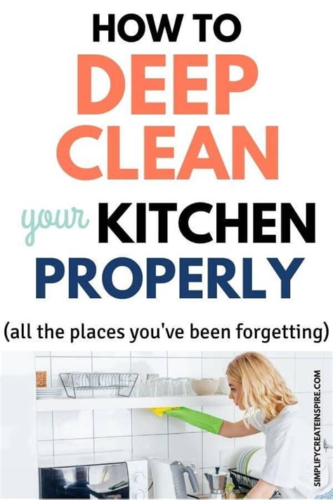 How To Deep Clean Kitchen Table