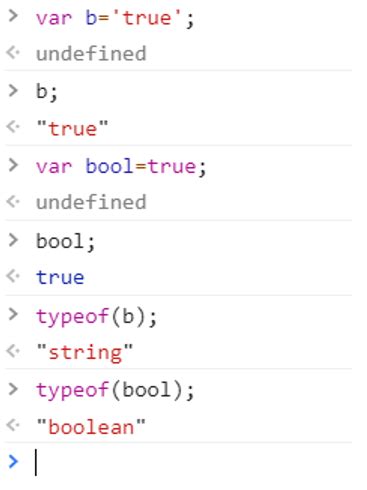 how to define a boolean variable in javascript