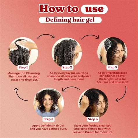 how to define curls with gel