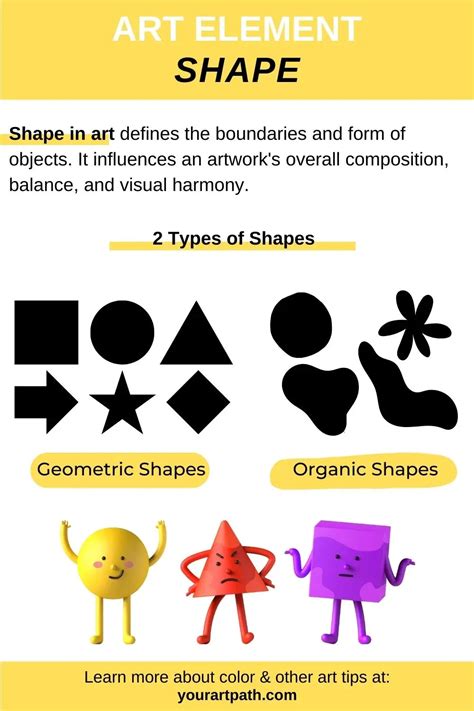 how to define shape in art