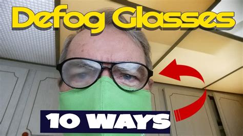 How To Defog Drinking Glasses