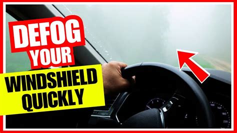 How To Defog Windshield In Fall