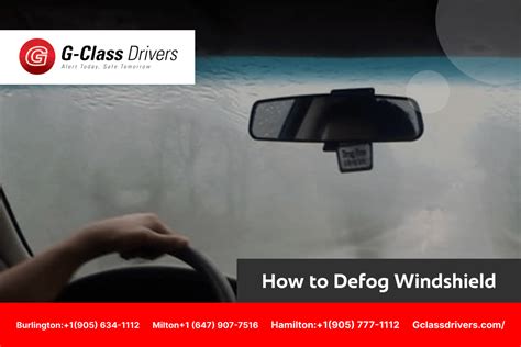 How To Defog Windshield When Raining
