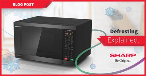 How To Defrost Using Sharp Microwave